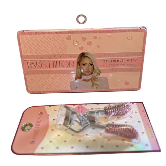 Paris Hilton Other - Paris Hilton Pink Eyelash Curler and 24 Piece Eyeshadow Palette Set NWT
